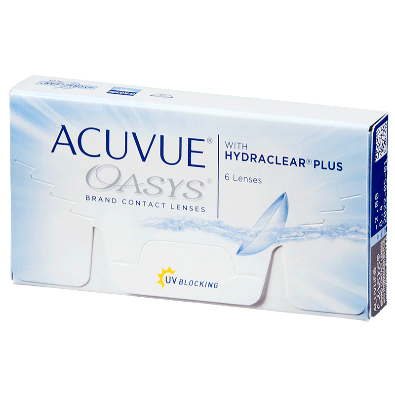 Линза контактная Acuvue Oasys BC=8,4 -3,50 №6