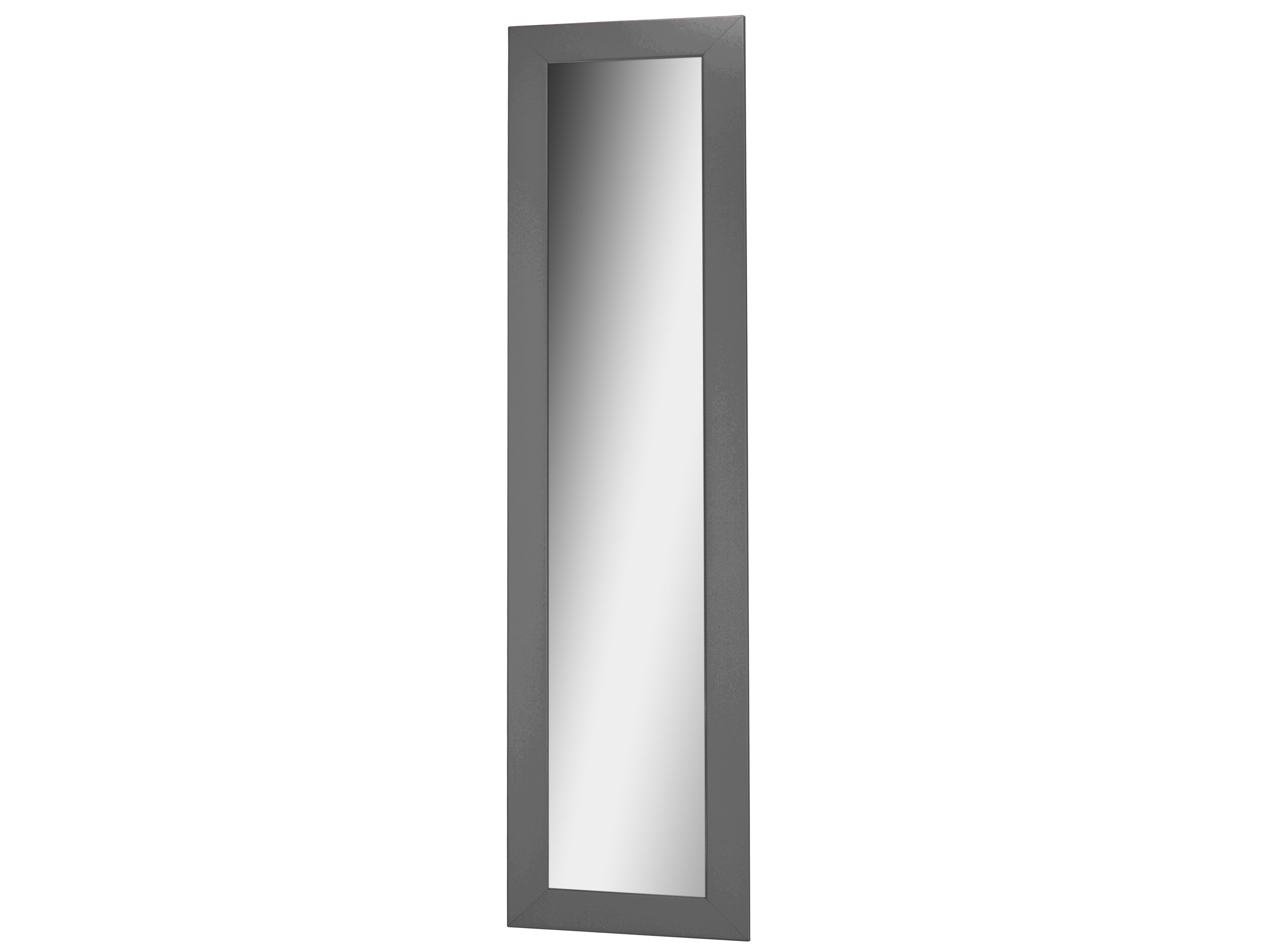 Зеркало настенное PASSO GROSSETO 9, серый графит - фотография № 1