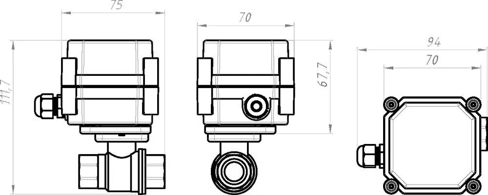 Система защиты от протечек воды Gidrolock Standard Tiemme 3/4" - фотография № 10