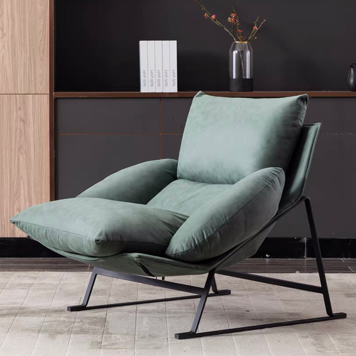 Кресло в стиле Belair (зеленое)