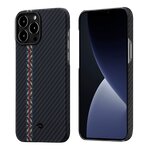 Чехол PITAKA Fusion Weaving MagEZ Case 2 для iPhone 13 Pro Max - Rhapsody (FR1301PM) - изображение