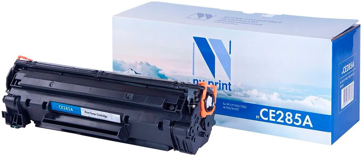 Картридж Nvp совместимый NV-CE285A для HP LaserJet Pro M1132/ M1212nf/ M1217nfw/ P1102/ P1102w/ P1102w/ M1214nfh/