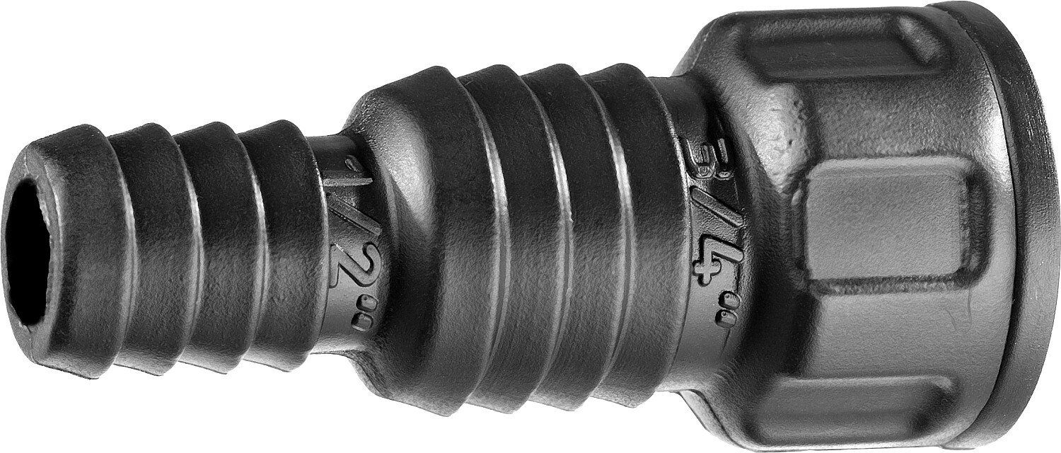 Росток RF-X 1/2″ х 1/2″ x 3/4″, с внутренней резьбой, Штуцер для шлангов (426356) - фотография № 1