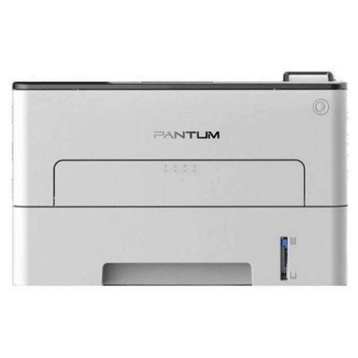 Принтер лазер Pantum P3302DN, Printer, Mono laser, А4, 33 ppm (max 60000 p/mon), 350 MHz, 1200x1200 dpi, 256 MB RAM, PCL/PS, Duplex, paper tray 250 pages, USB, LAN, start. cartridge 1500 pages (grey)