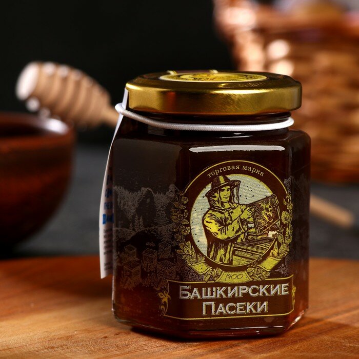 Гречишный мёд «Сотка», 250 г - фотография № 1