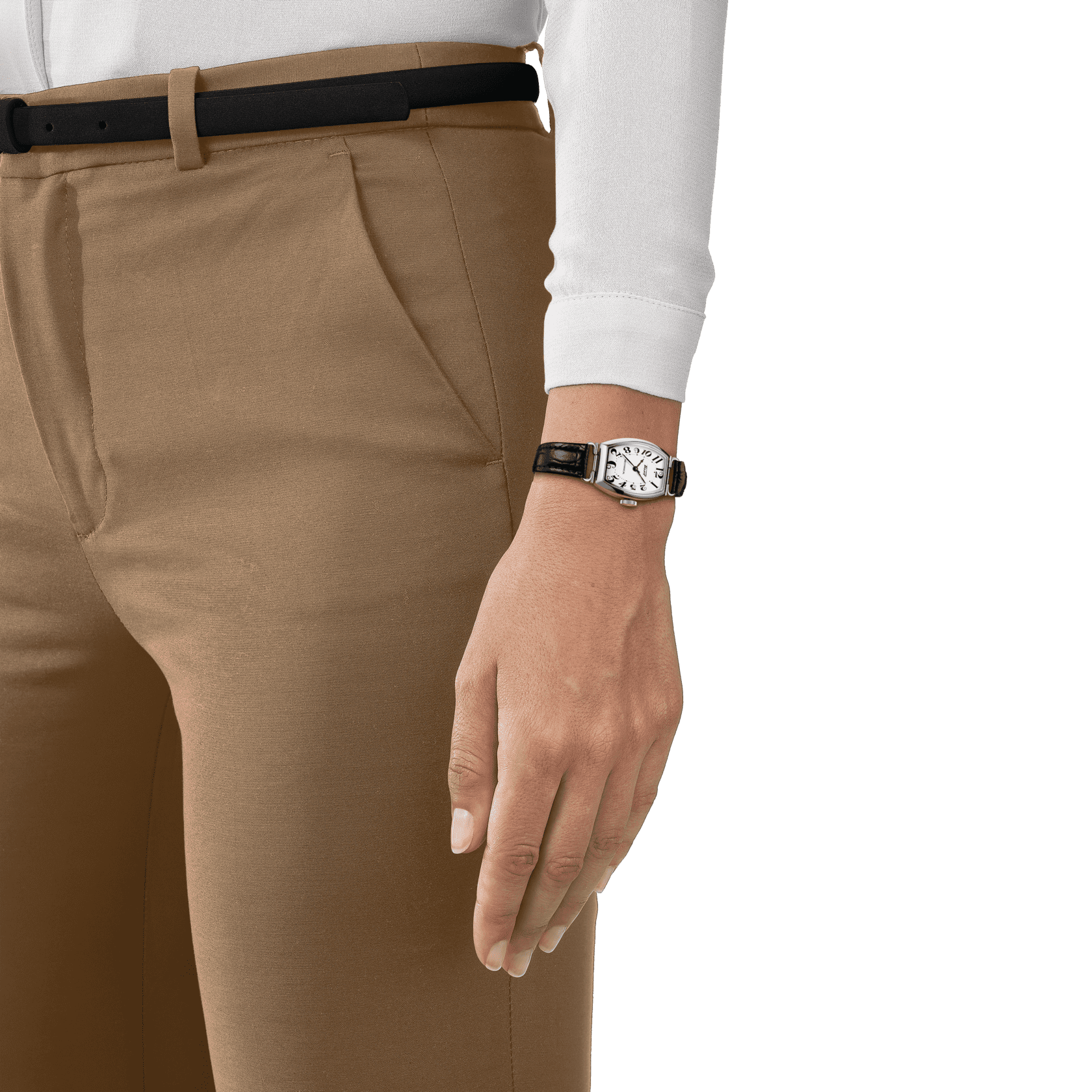 Женские наручные часы TISSOT HERITAGE PORTO MECHANICAL SMALL LADY T1281611601200