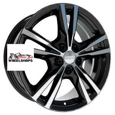 Скад 7x17/5x108 ET50 D63,35 Мельбурн Алмаз (АРС 014 black)