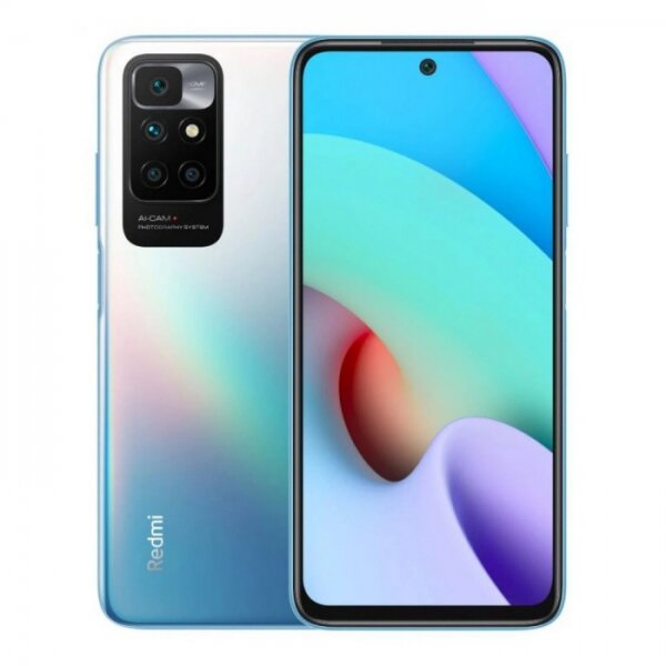 Смартфон Xiaomi Redmi 10 2022 4+64 Sea Blue (22011119UY) (22011119UY Sea Blue) (760570)