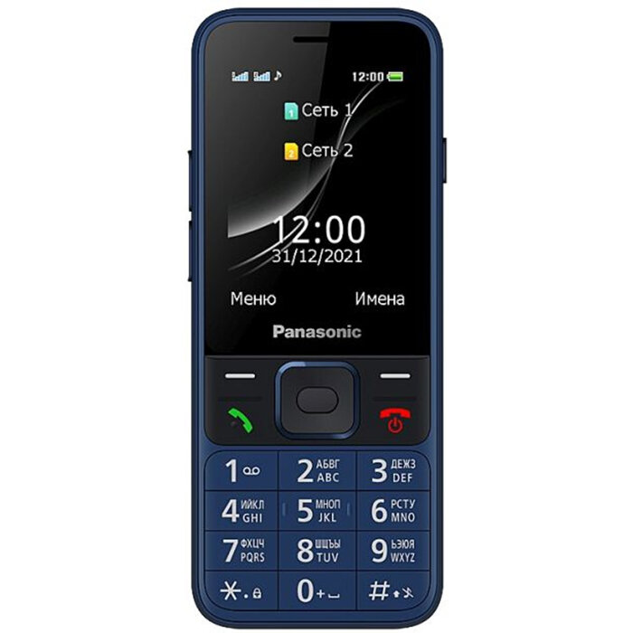 Panasonic Мобильный телефон Panasonic TF200 синий (KX-TF200RUC)