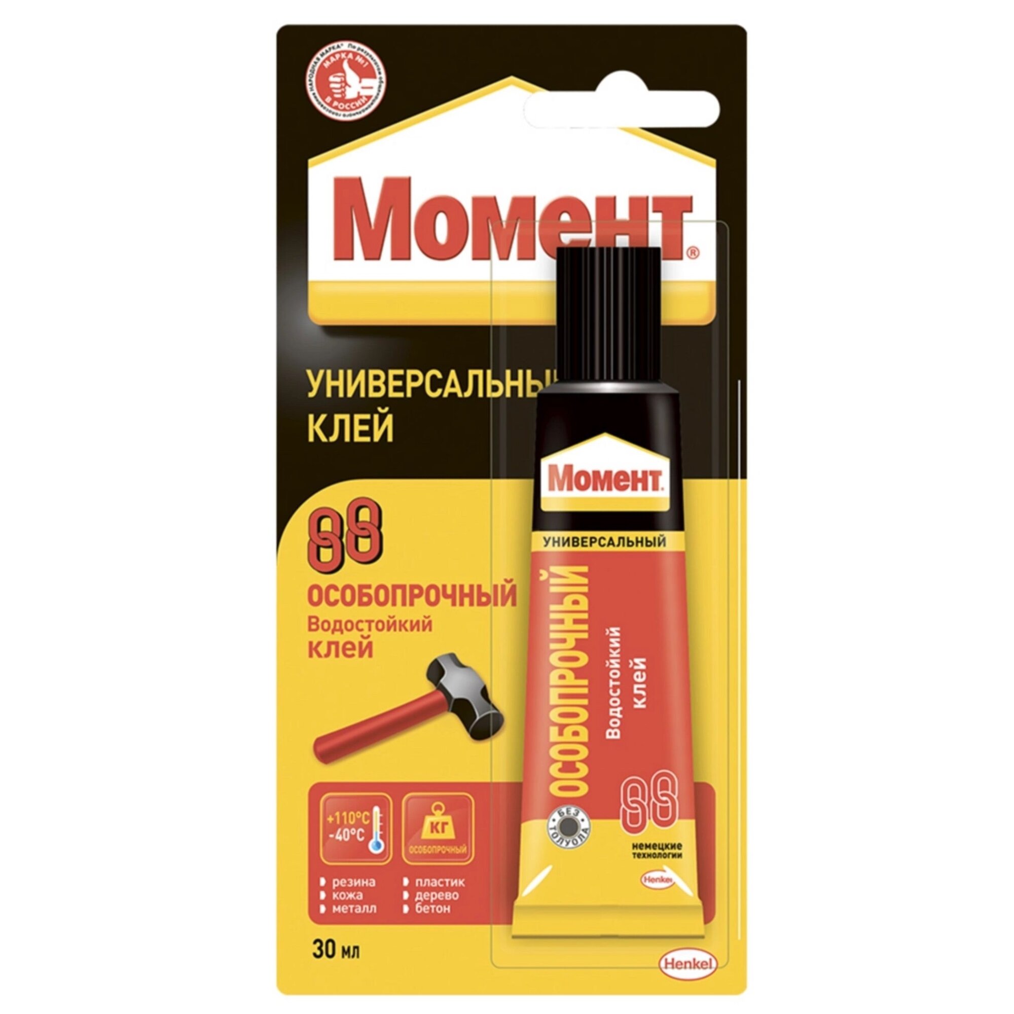 фото Клей Момент 88 Особопрочный 30г