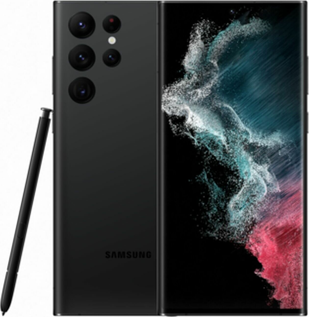 Смартфон Samsung Galaxy S22 Ultra (SM-S908B) 8/128 ГБ RU, черный фантом