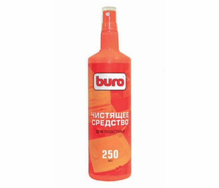 Спрей BURO для чистки пластика 250 мл