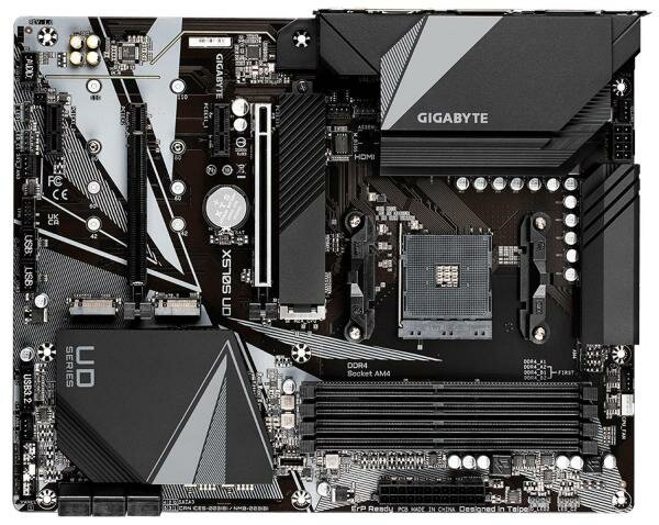 Материнская плата GigaByte X570S UD Socket AM4 AMD X570 4xDDR4 2xPCI-E 16x 2xPCI-E 1x 6xSATA III ATX Retail