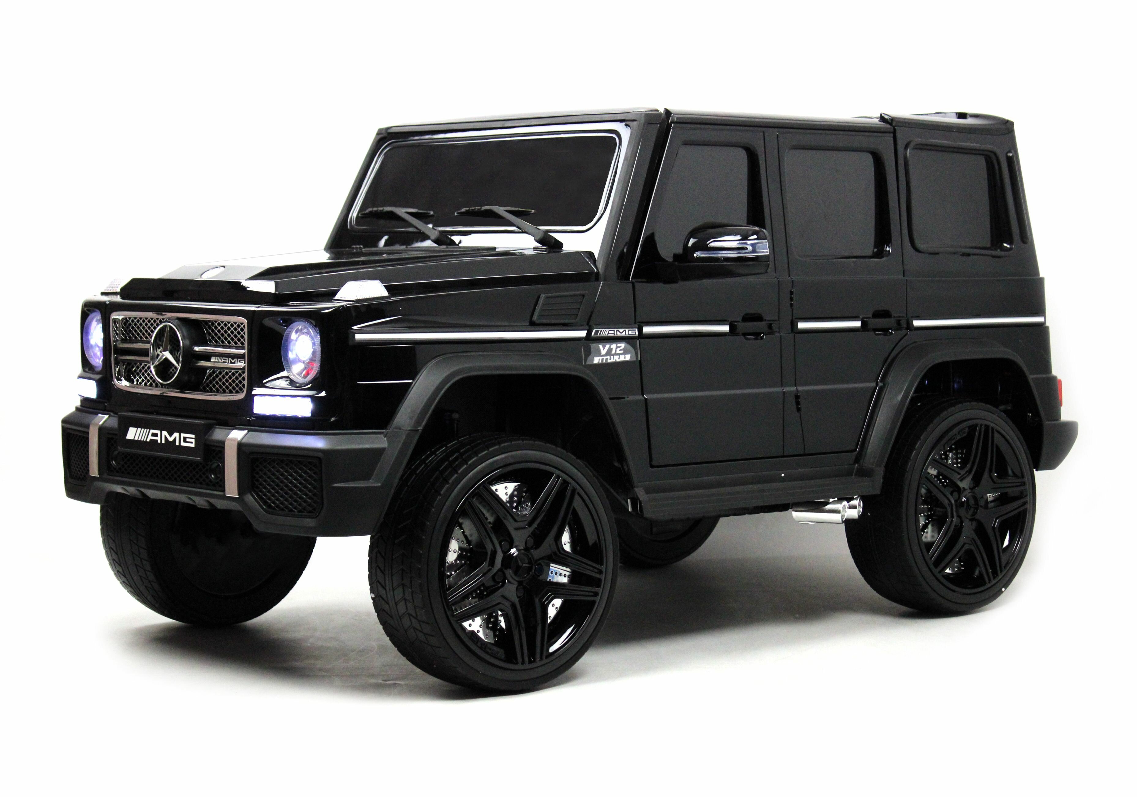 Электромобиль Mercedes-Benz-G65-AMG-4WD (лицензия) черный