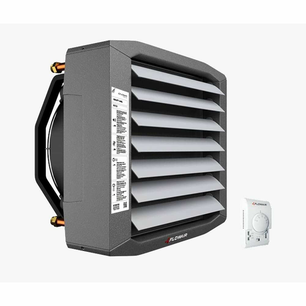 Воздухонагреватель FLOWAIR модель LEO S3, в комплекте с консолью и комнатным термостатом, 54404