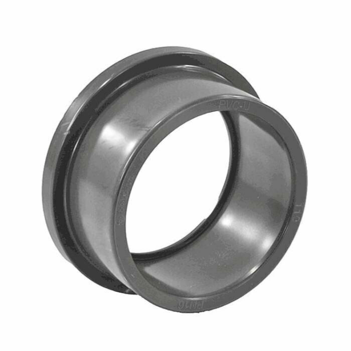 фото Бурт ПВХ серая под клеевое соед под фланец Дн 63 Ру16 напорная Aquaviva BRT0630