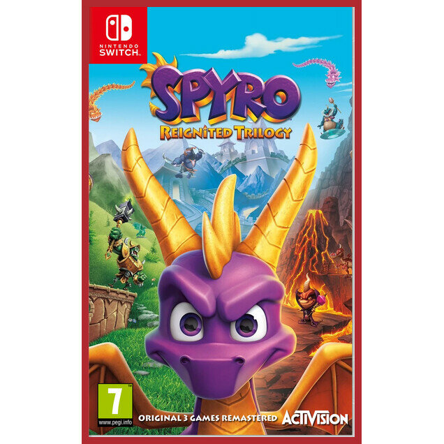 Игра Spyro Reignited Trilogy (Nintendo Switch)