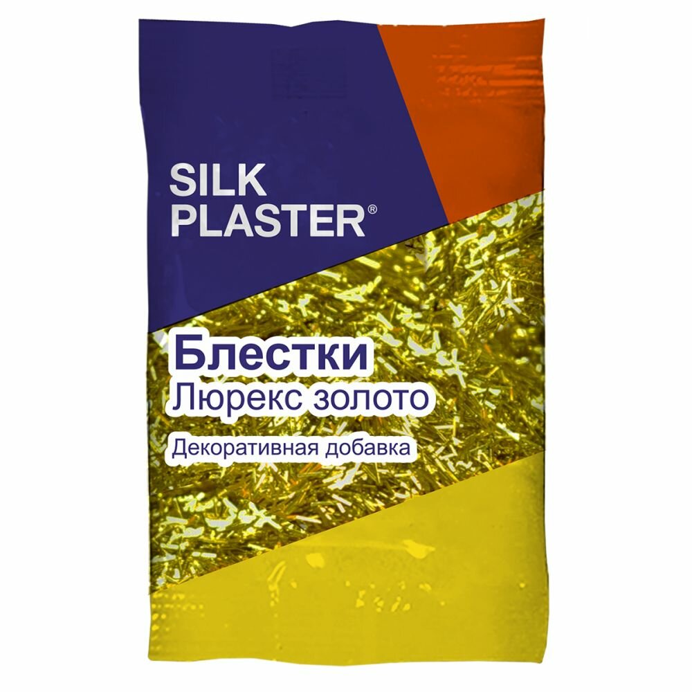 Блестки (Глиттер) Золото-Полоска Silk Plaster 10г / Силк Пластер.