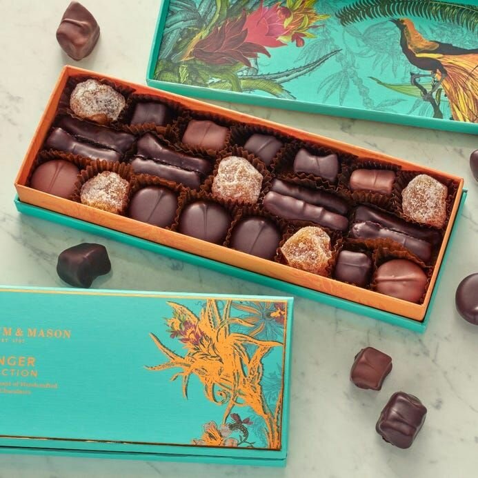 Набор шоколада Fortnum&Mason Chocolate Ginger Selection, 230г - фотография № 1