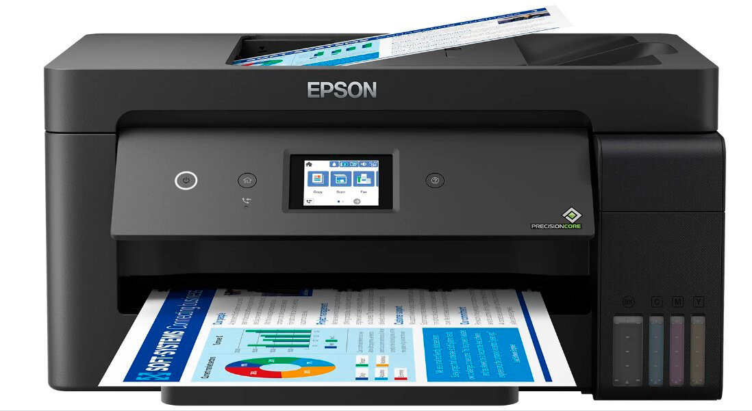 МФУ струйный Epson L14150 (C11CH96403/C11CH96502) A3 Duplex Net WiFi черный