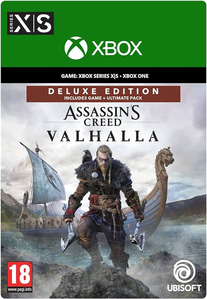 Игра Assassin's Creed Вальгалла Deluxe Edition для Xbox One/Series X|S Русская озвучка электронный ключ (Аргентина)