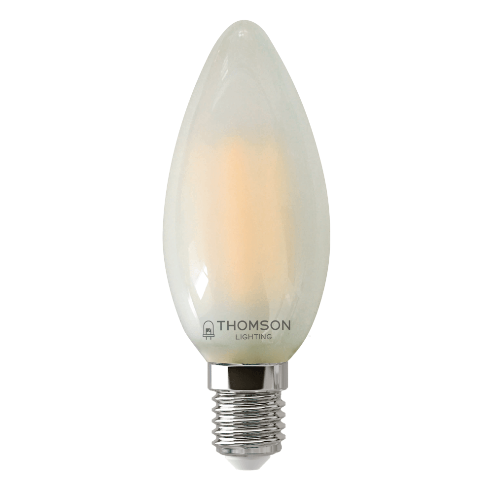 THOMSON LED FILAMENT CANDLE 7W 695Lm E14 4500K FROSTED - фотография № 2