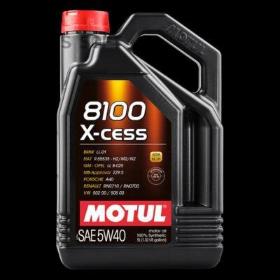 MOTUL 8100 X-cess 5W40 SN/CF синтетика 5л (1/4)