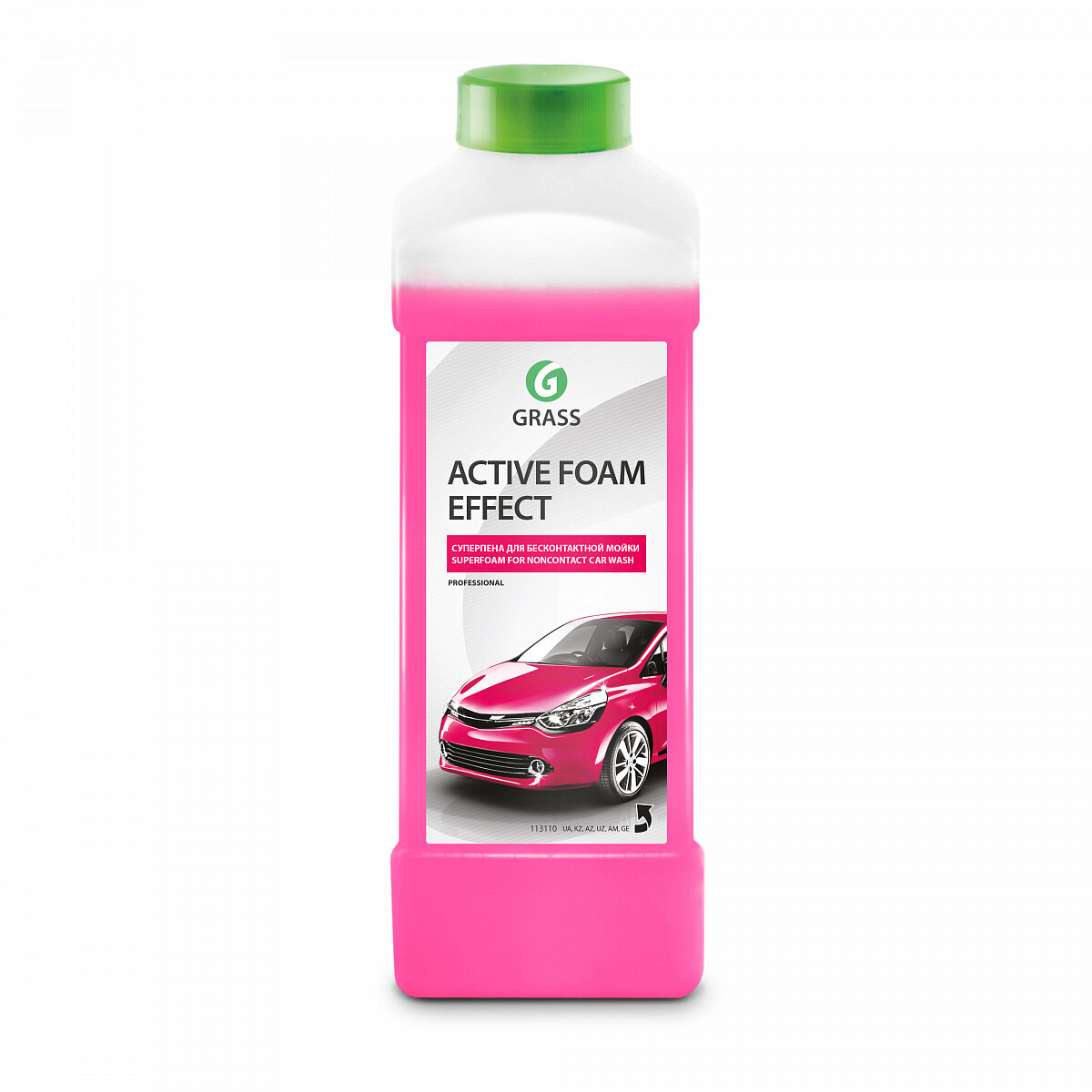 Автошампунь Grass Active Foam Effect для бесконтактной мойки, 1кг 113110