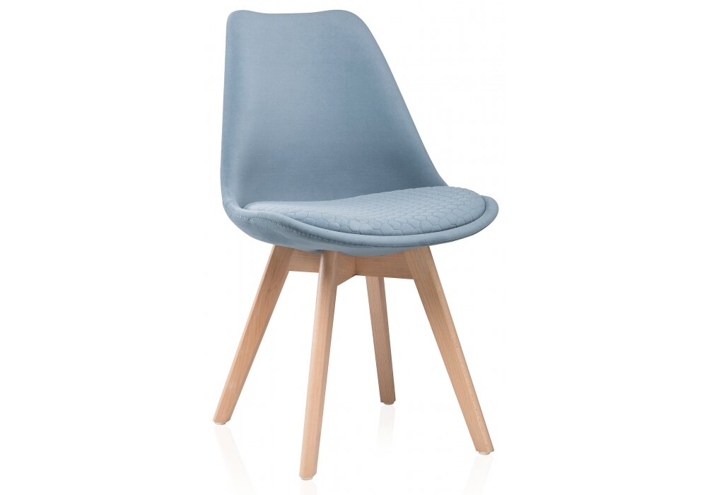 Стул Woodville Bonuss Light blue/Wood