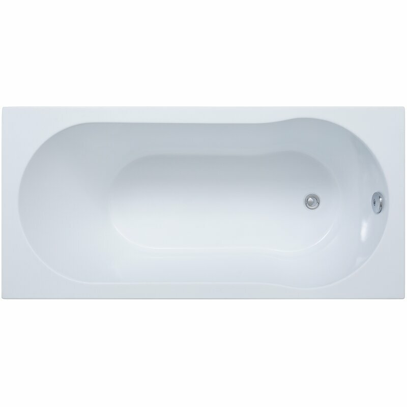 Акриловая ванна Aquanet Light 00242508 160x70 см, без гидромассажа, без каркаса, цвет белый