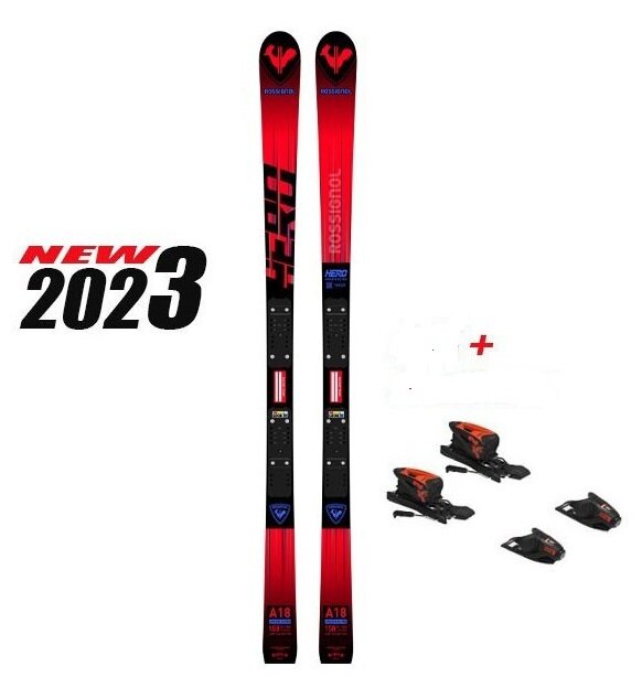 Горные лыжи Rossignol Hero Athlete Jr GS Pro R21 с креплениями NX10 (2022/2023)