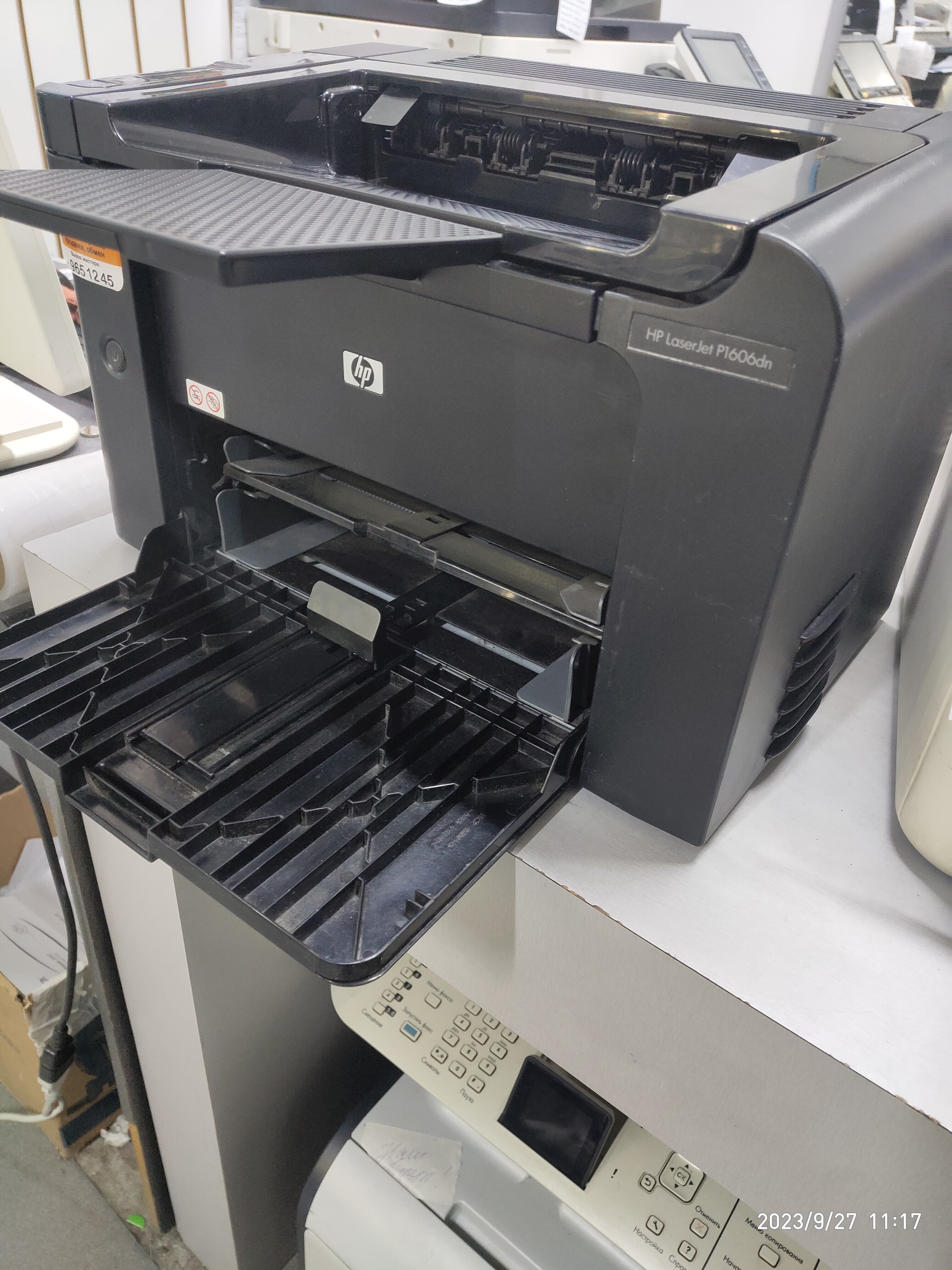 Принтер лазерный HP LaserJet Pro P1606dn, ч/б, A4, черный