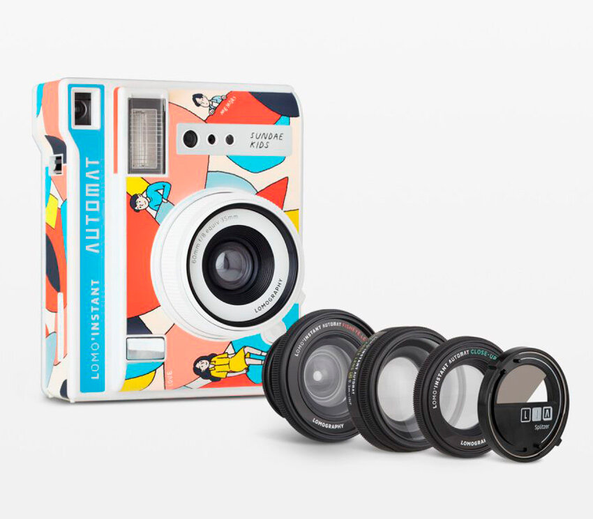 Фотокамера Lomography LOMO'Instant Automat Sundae Kids + объективы