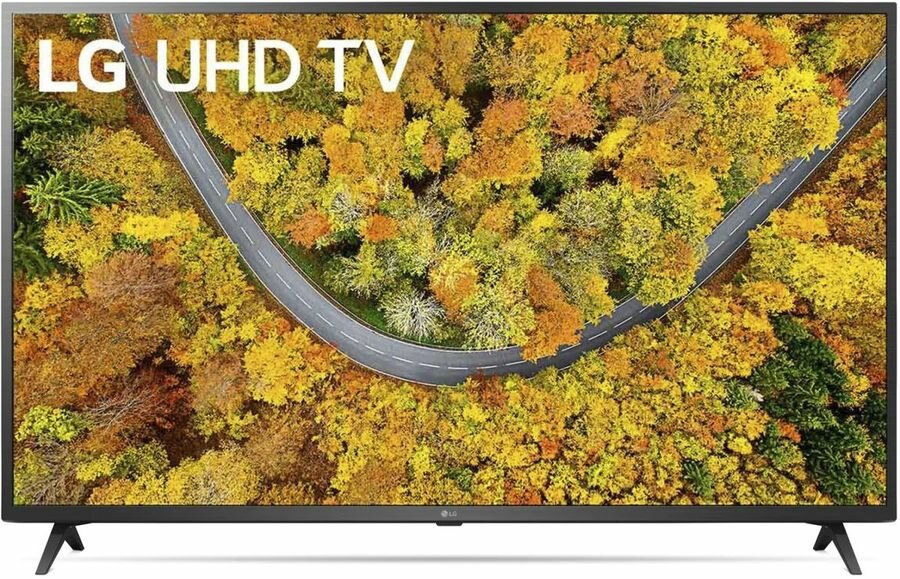 Телевизор LED LG 50" 50UP76006LC.ADGG черный 4K Ultra HD 60Hz DVB-T DVB-T2 DVB-C DVB-S DVB-S2 USB WiFi Smart TV RUS