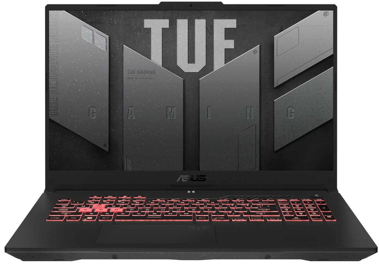 Ноутбук Asus TUF Gaming A17 FA707RM-HX031 90NR0972-M001N0 17.3"(1920x1080) AMD Ryzen 7 6800H(3.2Ghz)/16GB SSD 1 TB/nVidia GeForce RTX 3060 6GB/No OS