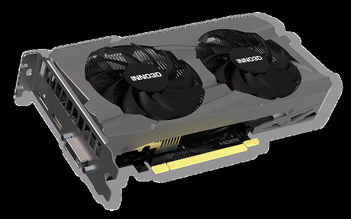 INNO3D RTX 3050 Twin X2//RTX3050, DP, HDMI, DVI, 6G, D6