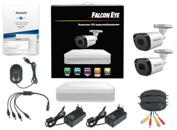 Falcon Eye FE-104MHD KIT Light SMART   4-  (AHD,TVI,CVI,IP,CVBS) ; : VGA;HDMI; 