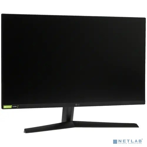 LG Монитор LCD LG 27" 27GN60R-B IPS 1920x1080 144Hz 1ms 178/178 350cd 1000:1 8bit(6bit+FRC) HDR10 HDMI HDMI2.0 DisplayPort1.2 FreeSync(Prem) VESA чёрный