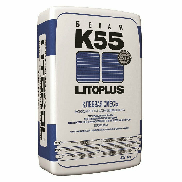 Клей для мозаики Litokol Litoplus K55 25 кг