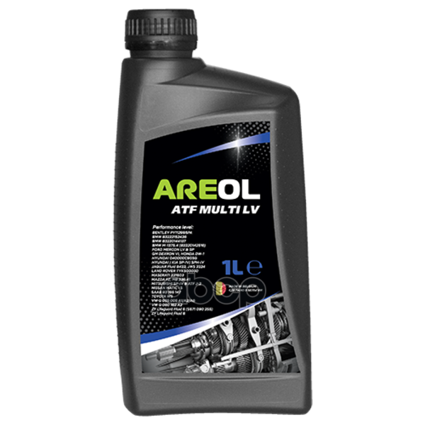 Areol Atf Multi Lv (1L)_Масло Трансм.для Акпп! Синт.желт., Ан.febi 34608 Gm Dexron Vi, Bmw M-1375.4 AREOL арт. AR110