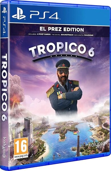 Игра для PlayStation 4 Tropico 6 - El Prez Edition