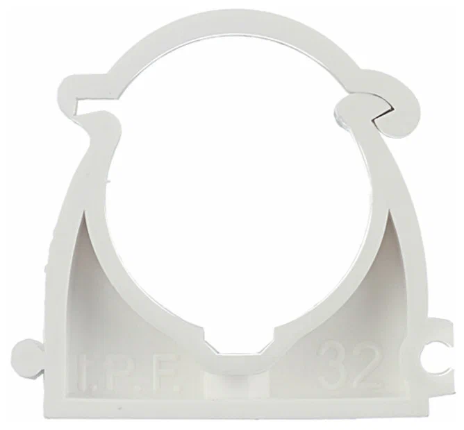 фото Хомуты с замком для крепления полипропиленовых труб размером 32-37 мм