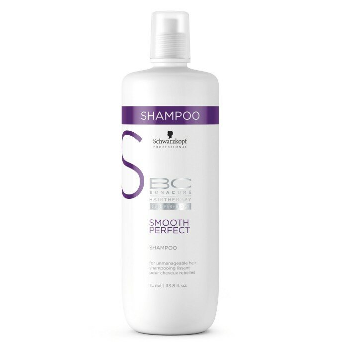 Шампунь для волос разглаживающий Schwarzkopf Professional Bonacure Keratin Smooth Perfect Shampoo идеальная гладкость 1000 мл