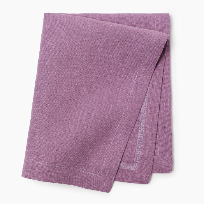 фото Салфетка Этель цвет розовый, 30х40 см,100% лён 170 г/м2, 10337593