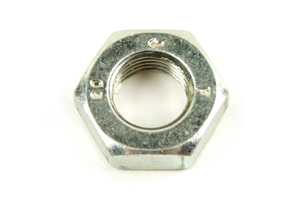 фото Гайка крепления шкива ремня М10x1 левая резьба для инструмента STIHL BT-360, FS-410, TS-08 S, TS-08, TS-350, TS-350 AVE, TS-360, TS-400, TS-410