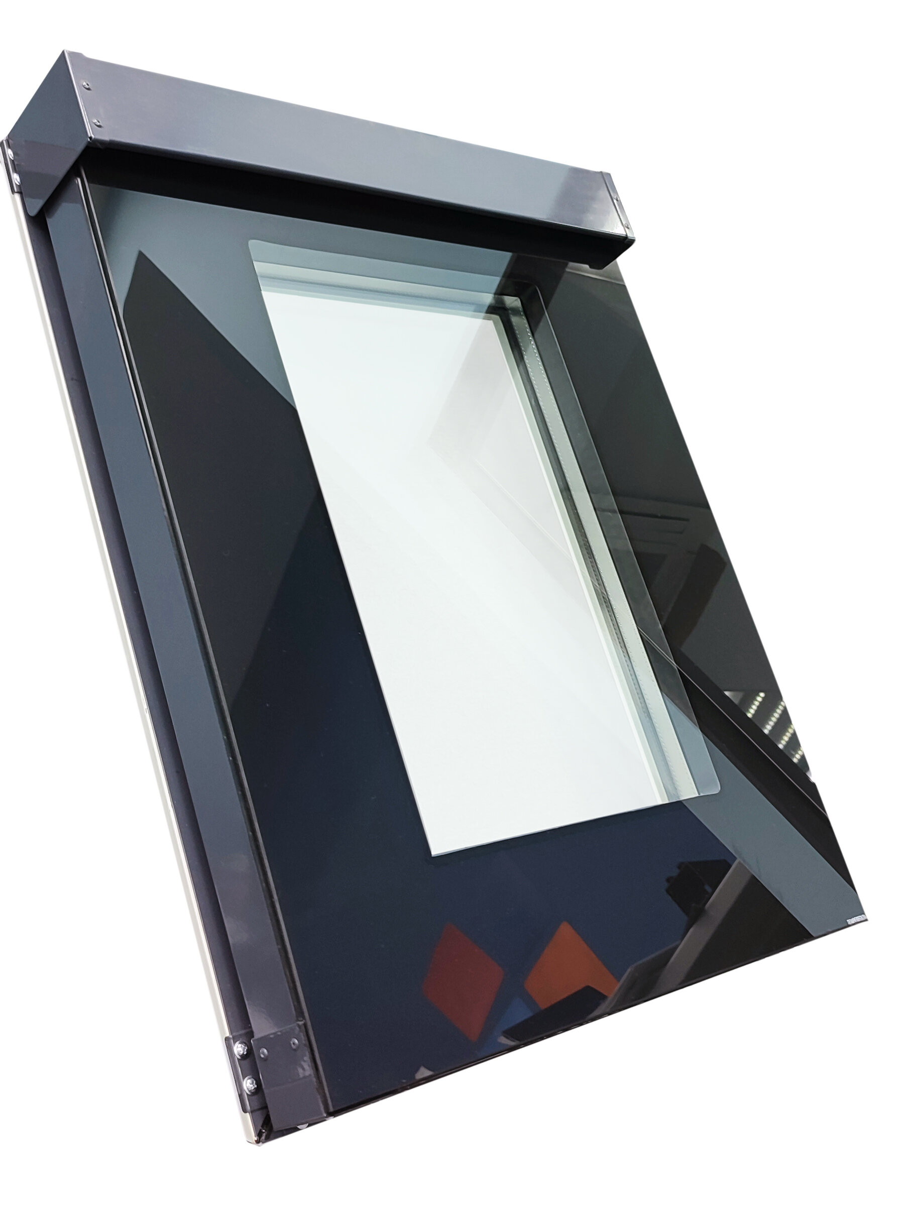 Мансардное окно ПВХ REHAU STARLIGHT 850х640 мм (ВхШ) одностворчатое открывающееся подвесное