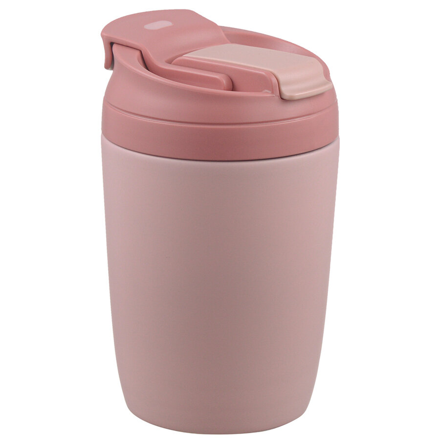 Термокружка Sup Cup, 350 мл, розовая - фотография № 4