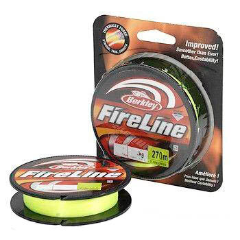 Шнур плетеный BERKLEY Fireline Fused Original 110м яркозеленый 0,20мм 13,2кг Flame Green