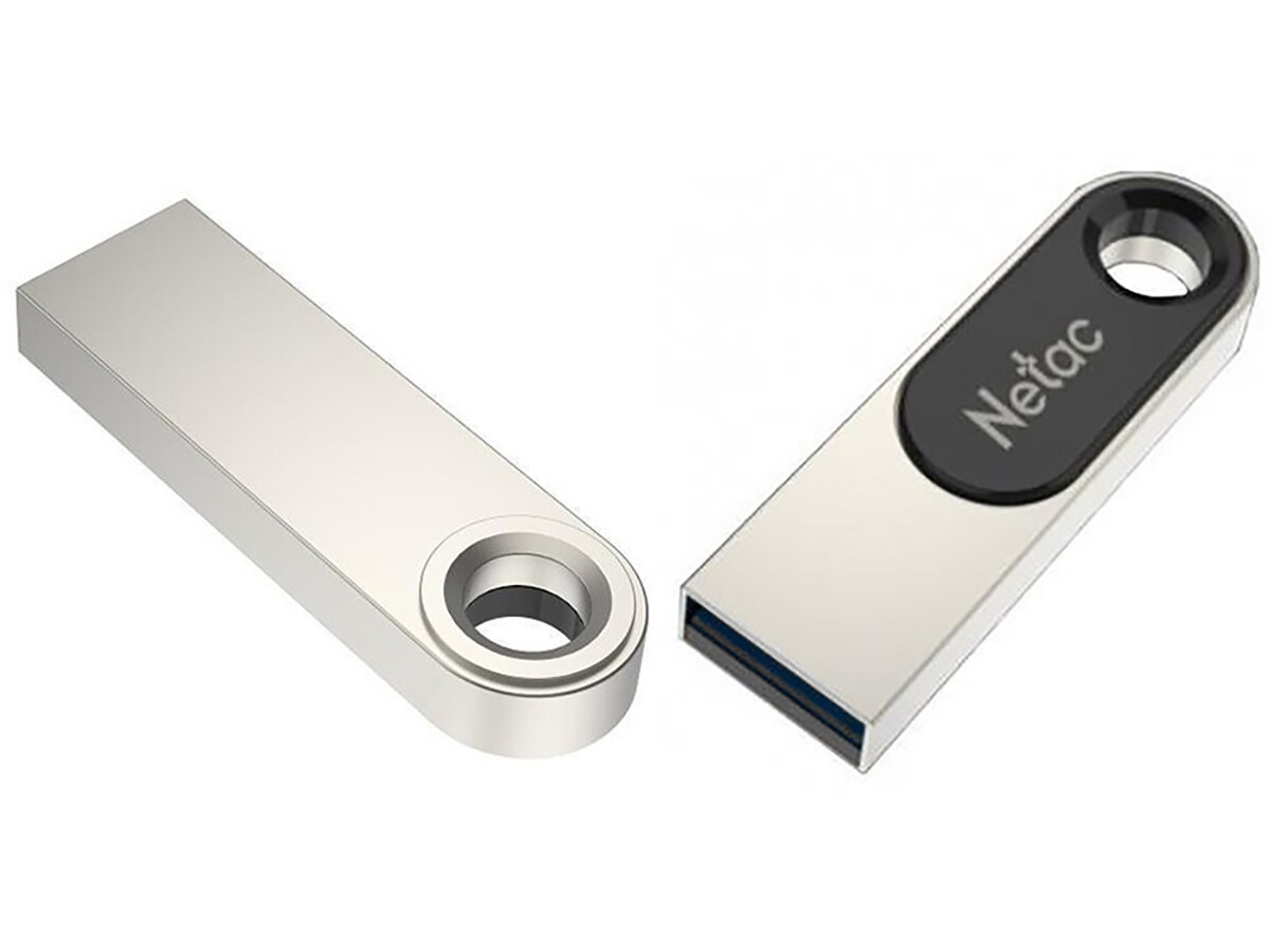 Флешка Netac U278, 32Gb, USB 2.0, Серебристый NT03U278N-032G-20PN