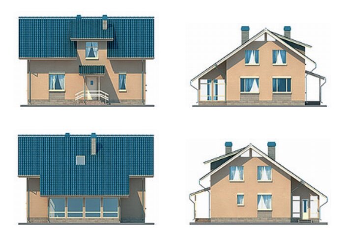 Проект дома Plans-53-35 (133 кв.м, газобетон) - фотография № 3